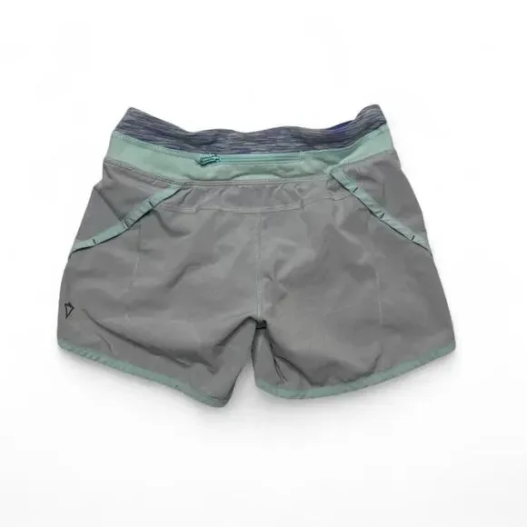 Ivivva Lululemon Little Girls Size 10 Relay Racer Girls Shorts - Picture 2 of 4